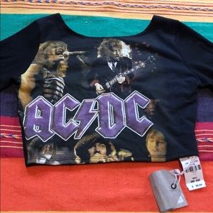 LF Tops - LF Furst of a Kind AC/DC crop LF Tops - LF Furst of a Kind AC/DC crop